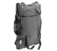 Operitacx Sacoche Portfolio d'artiste A3 Grise, Paquet à Dessin Pratique Léger Bandoulière et Poignée, Mallette de Rangement pour Matériel de Peinture, Sortie Artistique, Transport Sécurisé