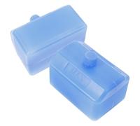 Operitacx Sandales Femme été 2 Blocs Réfrigérants Réutilisables en PE, Refroidissement Rapide pour Glacière, Climatiseur Portable et Chaîne du Froid
