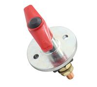 Operitacx Sectionneur De Batterie Isolateur 150a 12/24v pour Véhicule Automobile Et Bateau, Interrupteur Coupe-Circuit Noir, Borne Filetée M10, Usage Bateau Et Véhicule Utilitaire