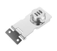 Operitacx Serrure à Code Mécanique pour Armoire et Tiroir Verrou de Sécurité Multifonction pour Réfrigérateur Porte Coulissante et Meuble de Bureau Installation par Vis Finition Argentée