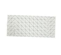 Operitacx Serviette anti-poussière réfrigérateur tissu protecteur pochette rangement pochette de rangement nape couvercle du sèche-linge couverture de machine à laver Lin en coton blanche