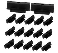 Operitacx Set de Fixations Cachées pour Terrasse Composite Clips Vis et Fixations Robustes Usure pour Installation Invisible de Planches de Terrasse Faciles à Installer