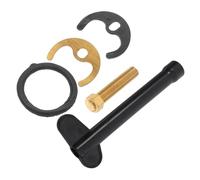Operitacx Set de Fixations pour Robinet de Cuisine avec Joint à Cheval Écrou Anti-desserrage et Joint Étanchéité pour Évier et Lavabo Réparation des Fuites