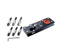 Operitacx Set de Raboteuses à Chanfreiner Manuelles avec Lames Remplaçables pour Outil de Finition et Ajustement Compact et Durable pour Ébénistes Débutants et
