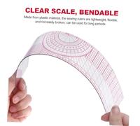 Operitacx Set de Règles de Couture Multifonctions pour Vêtements Règle Courbe Française et Outils de Mesure pour Tailleurs et Débutants