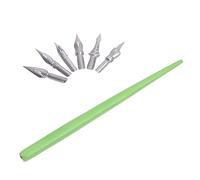 Operitacx Set de Stylos à Plume Européens pour Calligraphie Kit de Stylos à Dip Couleurs Aléatoires Fournitures pour Artistes et Étudiants Précision et Confort Couleur