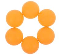 Operitacx Set de Tennis de Table pour Personnes Aveugles avec Balles Sonores en Plastique Orange, Adapté à L'entraînement Régulier et Activités Sportives pour Malvoyants