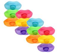 Operitacx Sifflets en Plastique Facile à Transporter pour Tout-petits 12 Pièces Jouet Éducatif Amusant pour Éveiller L'intérêt Musical Couleur Aléatoire des Garçon et Filles