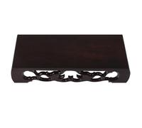Operitacx Socle en Bois Rustique pour Pots de Fleurs, Support Multifonction Facile à Nettoyer, pour Plantes D'intérieur et Décoration D'espace Intérieur