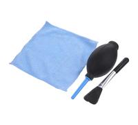 Operitacx Souffleur Air pour Appareil Photo avec Embout Souple Silicone Nettoyeur de Poussière pour Objectifs Écrans LCD et Filtres Kit de Nettoyage avec Chiffon et Brosse Durable