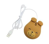 Operitacx Souris Gamer Filaire Silencieuse Ours Ergonomique pour Ordinateur Portable et Pc Confort Optimisé et Durabilité Renforcée