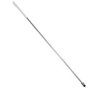 Operitacx Stylet Capacitif Rétractable pour Écran Tactile, Stylo pour Tablette et Tableau Blanc Électronique, Acier Inoxydable, Plume Flockée