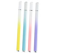 Operitacx Stylets pour Tablette Et Téléphone Haute Sensibilité pour Écriture Et Dessin, Lot De 4 Stylos en Métal, Couleurs Dégradées Pastel, Design Portable, Compatibles Écrans Tactiles Capacitif
