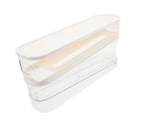 Operitacx Support à Œufs Pour Réfrigérateur Avec Roulettes Organisateur Œufs Transparent Avec Couvercle Pour Stockage