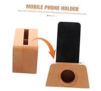 Operitacx Support Amplificateur Sonore Robuste pour Téléphone et Tablette Design Créatif à Trou Unique Amplifie Améliore Angle de Vue Stand Multifonctionnel pour Bureau et Maison