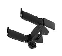 Operitacx Support Casque Gamer Réglable Plastique et Silicone Crochet Double sous Bureau Rangement Écouteurs Stable et Portable pour Bureau et Jeux