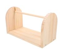 Operitacx Support De Bobine Bois Dérouleur Manuel De Fil Pour Organisateur De Câbles Compact Et Élégant Outil De Rangement Pratique Pour Artisanat Et Création