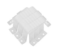 Operitacx Support de Fixation pour Gouttière Sangle de Descente Robuste pour Villas et Jardins Installation Facile Structure Résistante et Design Élégant Lot