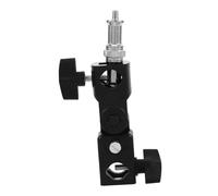 Operitacx Support De Lampe Torche Et Flash Pince pour Parapluie Et Trépied Adaptateur pour Éclairage Photographique