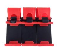 Operitacx Support de Téléphone pour Voiture Pince Réglable Multi-Fonctionnelle en Plastique et Caoutchouc, Conception Mains Libérées pour Smartphone et Navigateur