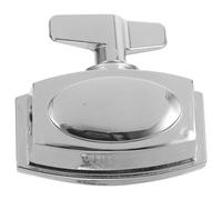 Operitacx Support de Tom et Durabilité Renforcée Hauteur Réglable Accessoire Compact pour Kit de Batterie en Fer Argenté pour Instruments de Percussion