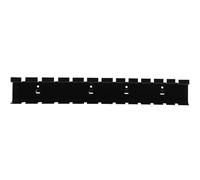 Operitacx Support de Tournevis Forte Capacité de Charge et Facile à Retirer en Acier Carbone Noir Organiseur D'outils pour Panneau Perforé pour Atelier et Supermarché