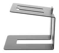 Operitacx Support D'enceinte de Bureau Noir Support pour Haut-parleurs D'ordinateur Compact Pieds Stables pour Enceintes de Monitoring Adapté aux Petits Haut-parleurs pour Optimiser