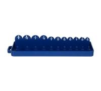 Operitacx Support D'insertion de Douilles Léger en Pp Bleu, Organiseur de Pochettes sans Bavures pour Rangement des Sleeves
