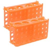 Operitacx Support en Plastique Léger et Résistant à Haute Température pour Tubes à Microcentrifugeuse 2 Pièces Couleur Aléatoire pour Congélateur et Laboratoire