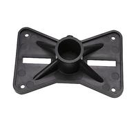 Operitacx Support Haut Parleur Plastique Robuste Base de Fixation Résistante et Facile à Installer Support Stable pour Enceinte Accessoire Audio Durable Noir