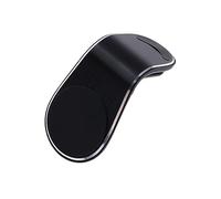 Operitacx Support Magnétique Voiture pour Téléphone Portable Fixation Ventouse Adhésive Sécurisée Fin pour Tableau de Bord Compatible GPS et Installation Facile Noir