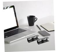 Operitacx Support Métallique sous Bureau pour Clavier Étagère Acier Montage sans Outil Compatible avec Divers Ordinateurs Portables Ergonomique et Pratique
