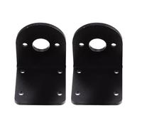 Operitacx Support Moteur Aluminium Alliage 540/545/550/555 Fixe Lot de 2 pour Mini-moteur à Engrenages Vis et Écrous, Montage Horizontal Robuste pour Moteur Électrique Diy, Accessoire
