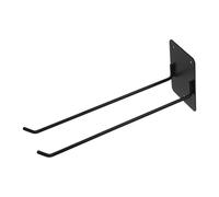 Operitacx Support Mural Organiseur Mural Robuste en Fer Noir pour Balais et Outils de Jardin pour Balais et Râteaux, pour Jardin et Maison