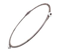 Operitacx Support Plateau Tournant Micro Ondes Plastique Résistant Haute Température Anneau de Support pour Plaque Verre Bague Robuste pour Rotation Uniforme