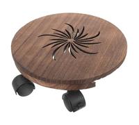 Operitacx Support pour Pots De Fleurs Mobile avec roulettes Plateau Roulant pour Plantes Intérieur Socle pour Jardinières avec Bac à Eau Intégré