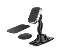 Operitacx Support Téléphone Magnétique pour Voiture Fixation Puissante avec Rotation Socle Auto Adhésif pour Smartphones et GPS Compatible Modèles Accroche Pratique pour Tableau de Bord