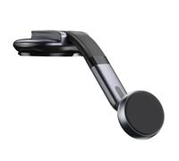 Operitacx Support Téléphone Magnétique Voiture avec Ventouse Puissante Rotation à Réglable Hauteur et Angle Design Télescopique pour Tableau de Bord et Pare-Brise Fixation Sécurisée