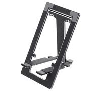 Operitacx Support Téléphone Pliable Durable Support de Bureau pour Smartphone et Tablette Noir