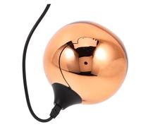 Operitacx Suspension Boule Électrolytique Design Lampe Plafond Rose Doré sans Ampoule Lustre Restaurant Bar Salon Décoratif et Créatif