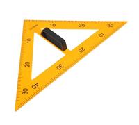 Operitacx Tableau Magnétique Pour Classe Géométrie Règle Triangulaire À 45 Degrés Carré En Plastique Pour Tableaux Blancs Et Tableaux Noirs Jaune