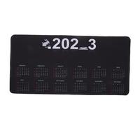 Operitacx Tapis De Souris Extra Large Calendrier 2023 pour Bureau Gaming Non Robuste Confortable