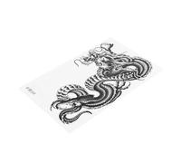 Operitacx Tatouages Temporaires Dragon Grand Format pour Bras, Autocollants Étanches en Papier Transfert, Look Magnifique pour Clubs à Thème et Soirées Nocturnes