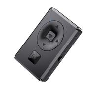 Operitacx Télécommande sans Fil pour Selfie en Plastique Noir, Déclencheur à Distance et Contrôle de Retournement de Pages pour Téléphone Portable