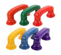 Operitacx Téléphones Chuchotés 6 Pièces En Plastique Coloré Rétroaction Auditive Téléphones De Lecture M'entendre Son Téléphone Discours Accélérer La Maîtrise De La Lecture Jouet