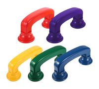 Operitacx Téléphones Chuchotés Pour La Lecture 5 Pièces Téléphones De Lecture En Plastique Coloré Pour Retour Auditif Accélération De La Parole Jouet De Fluidité De Lecture