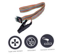 Operitacx Test Clip Programmateur USB Adaptateur Bios sans Démontage Socket de Programmation pour LCD et Cartes Mères Outil de Sauvegarde et Effacement Compatible avec TV Ordinateurs et