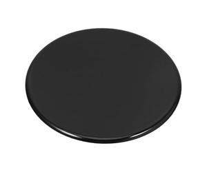 Operitacx Tête de Brûleur à Gaz Encastrable Sabaf Noir Plat Chapeau de Cuisinière à Gaz Compatible Pièce de Remplacement Solide Usage Intérieur et Extérieur Nettoyage Facile