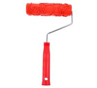 Operitacx Texture Roller avec Motif pour Peinture Murale Décorative Outil Pratique et Réutilisable pour Enduit Lissage et Peinture Mousse Adapté Décoration Intérieure et Aux Projets DIY