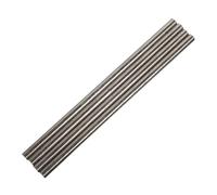 Operitacx Tiges Rondes en Laiton Massif 6 Mm pour Manche de Couteau, Rivets Solides en Laiton, 4 Pièces pour Fabrication et Loisirs Créatifs, Cheville à Goujon Précision,